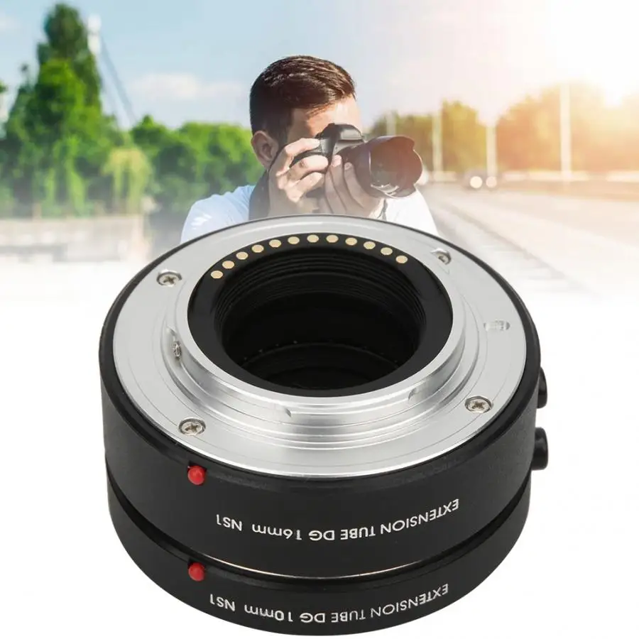 Макро удлинитель NS1 с автофокусом переходное кольцо 10 мм + 16 для крепления