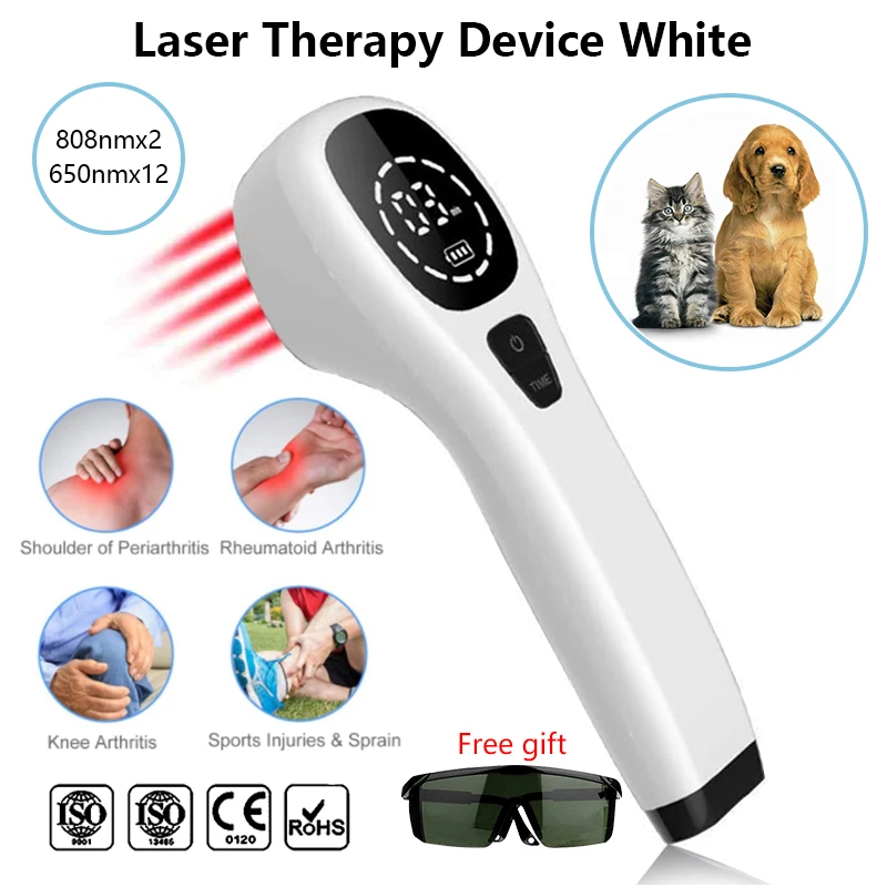 Портативный низкоуровневый лазерный терапевтический прибор холодной лазерной