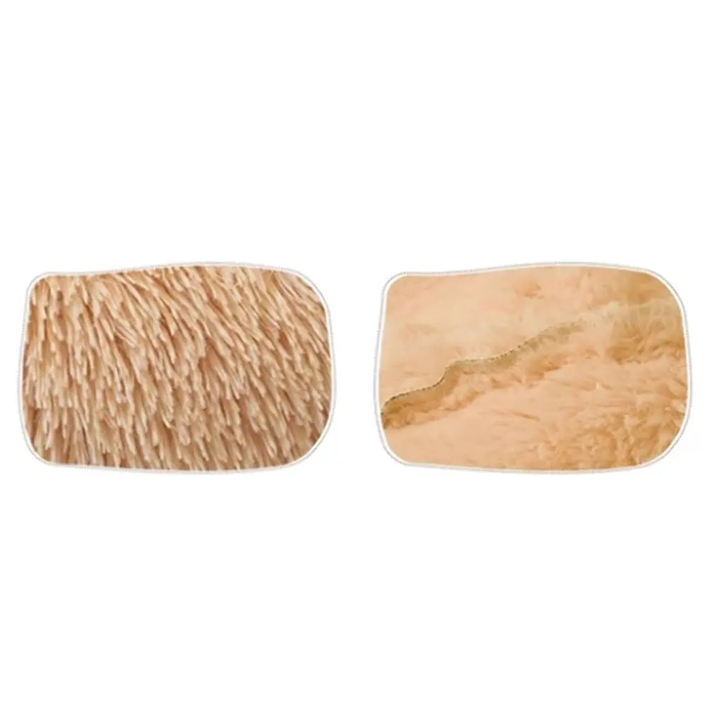 

Long plush round kennel creative kennel cats litter deep sleep plush practical durable portable nests