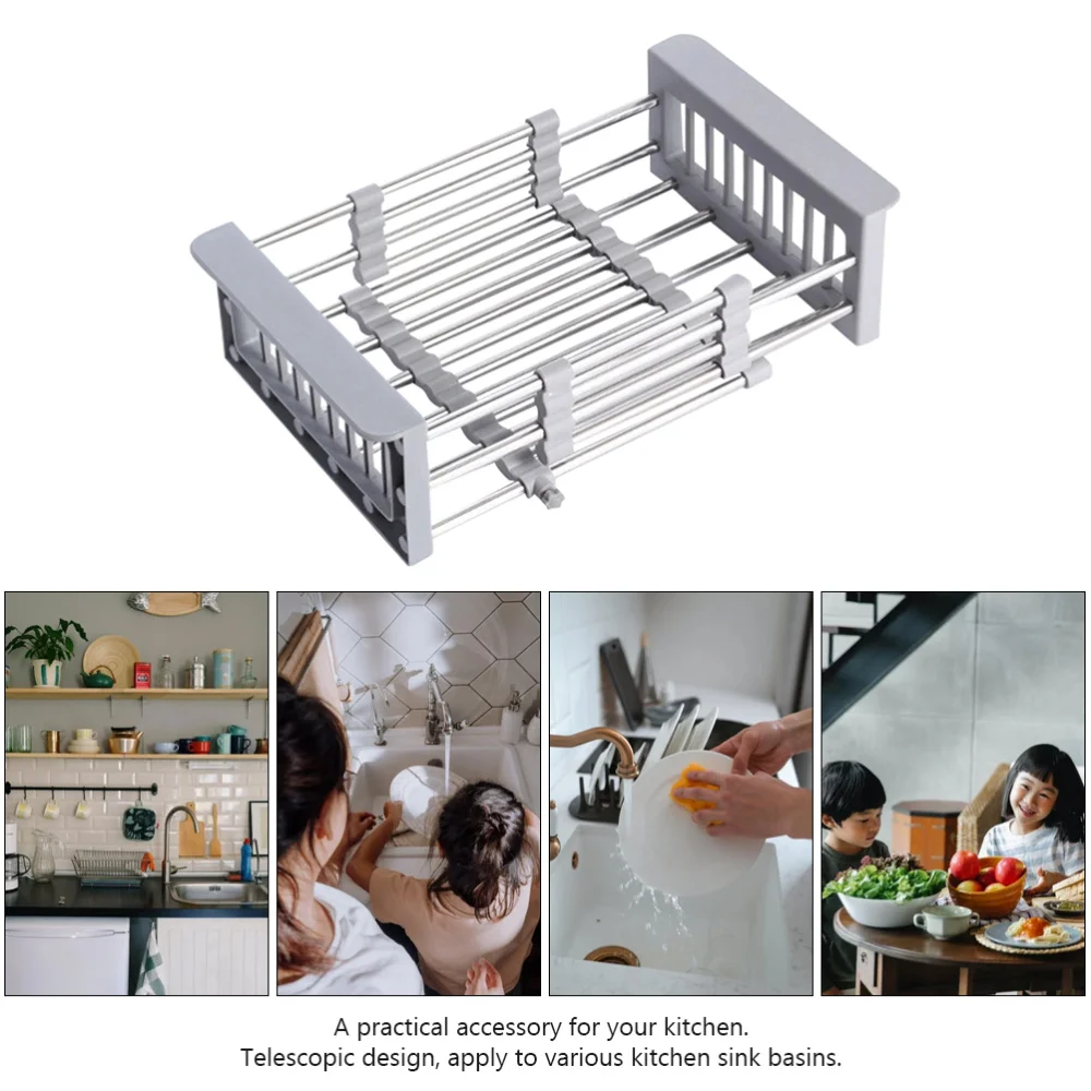 

1Pc Kitchen Storage Rack Tableware Draining Rack Bowl and Dish Storage Holder