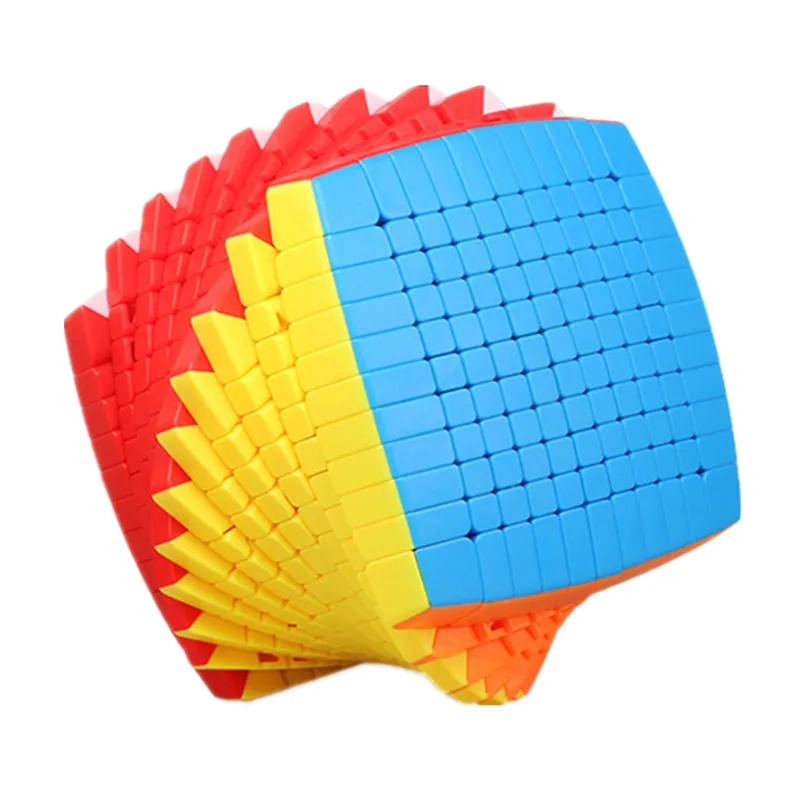 Shengshou-Cubo m&aacute;gico de alto nivel para ni&ntilde;os, juguetes de velocidad sin pegatina, 85mm, sengso 11x11, 11x11-2