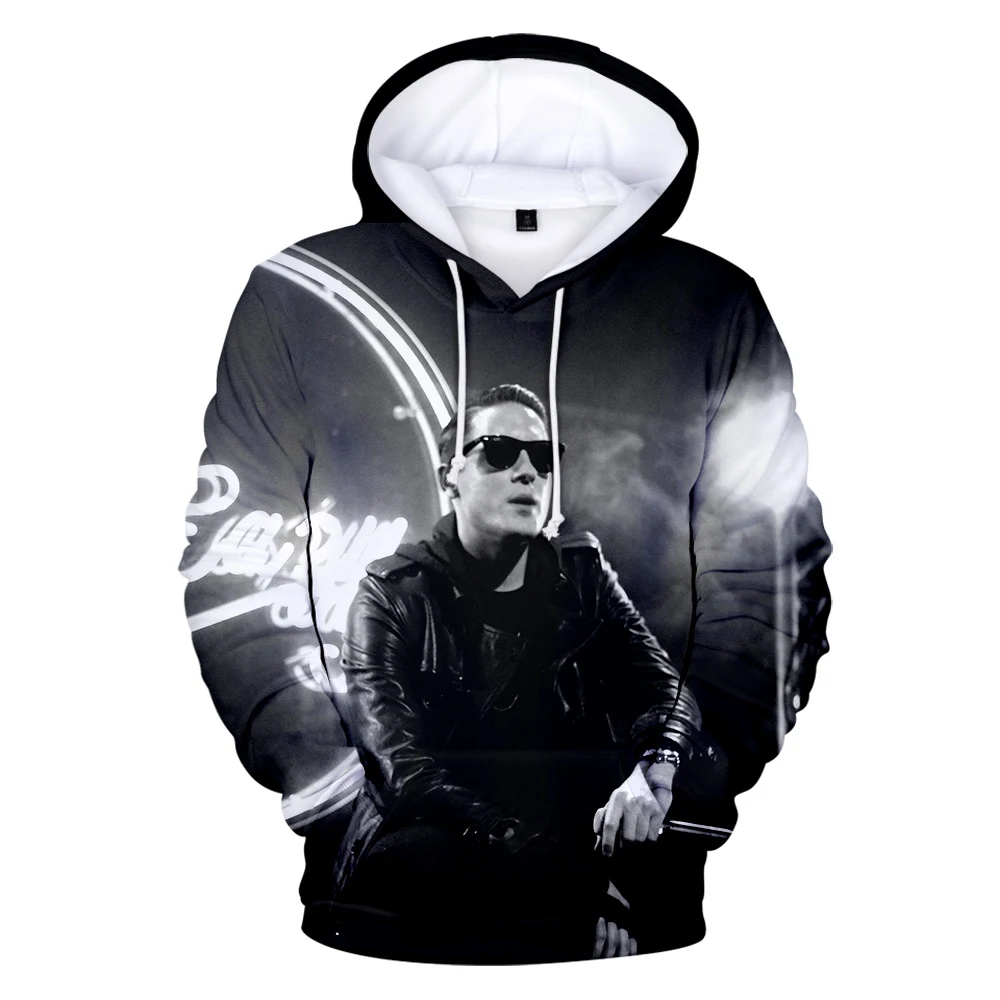 Худи Rappa G Eazy 3D для мужчин и женщин Новое поступление Модный пуловер с принтом