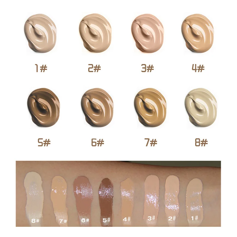 Hot 1 Pcs Foundation Face Concealer Moisturizing Waterproof Long Lasting Makeup for Women CNT 66 |