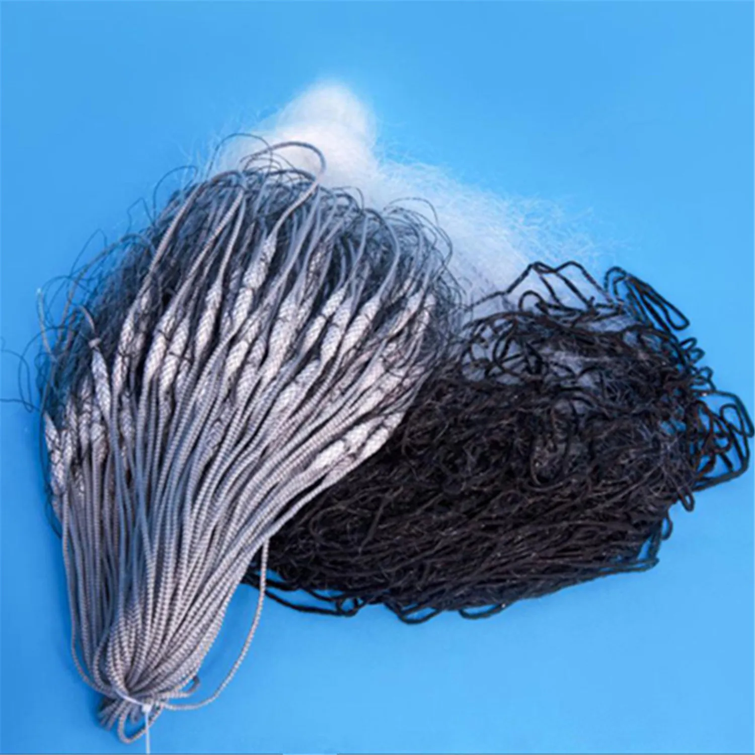 quality monofilament nylon fishing net depth 1.2m-2.0m length 50m rede de pesca outdoor tool fish trap fish network  Accessories