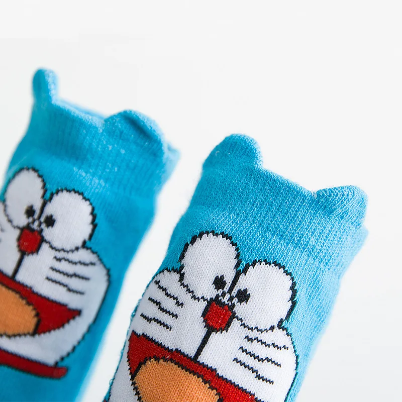 Гольфы с принтом животных для маленьких девочек Нескользящие гетры мультяшным