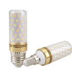 Умная лампа светильник E27 E14 12 Вт 16 Вт Изменяемая светодиодный лампы в форме свечи лампы 220V Энергосберегающие теплыйхолодный белый Светодиодный Светильник Мозоли Bombillas дома декабря