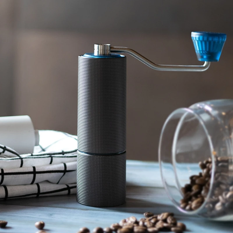 

Chestnut C2 Manual Coffee Grinder Capacity 25g with Stainless Steel Conical Burr Adjustable Setting Double Bearing