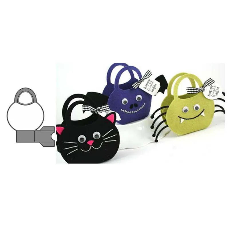 Металлический Трафаретный вырубной штамп ящик для животных с поделочная форма