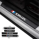 Наклейка из углеродного волокна против царапин для Chevrolet Cruze, виниловые наклейки, аксессуары для интерьера автомобиля