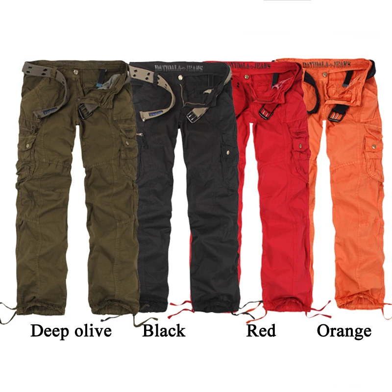 

ZEN Womens Casual Cargo Pants Streetwear Dance Pants with Multi-Pockets Outdoor Hiking& Camping Cotton Trousers