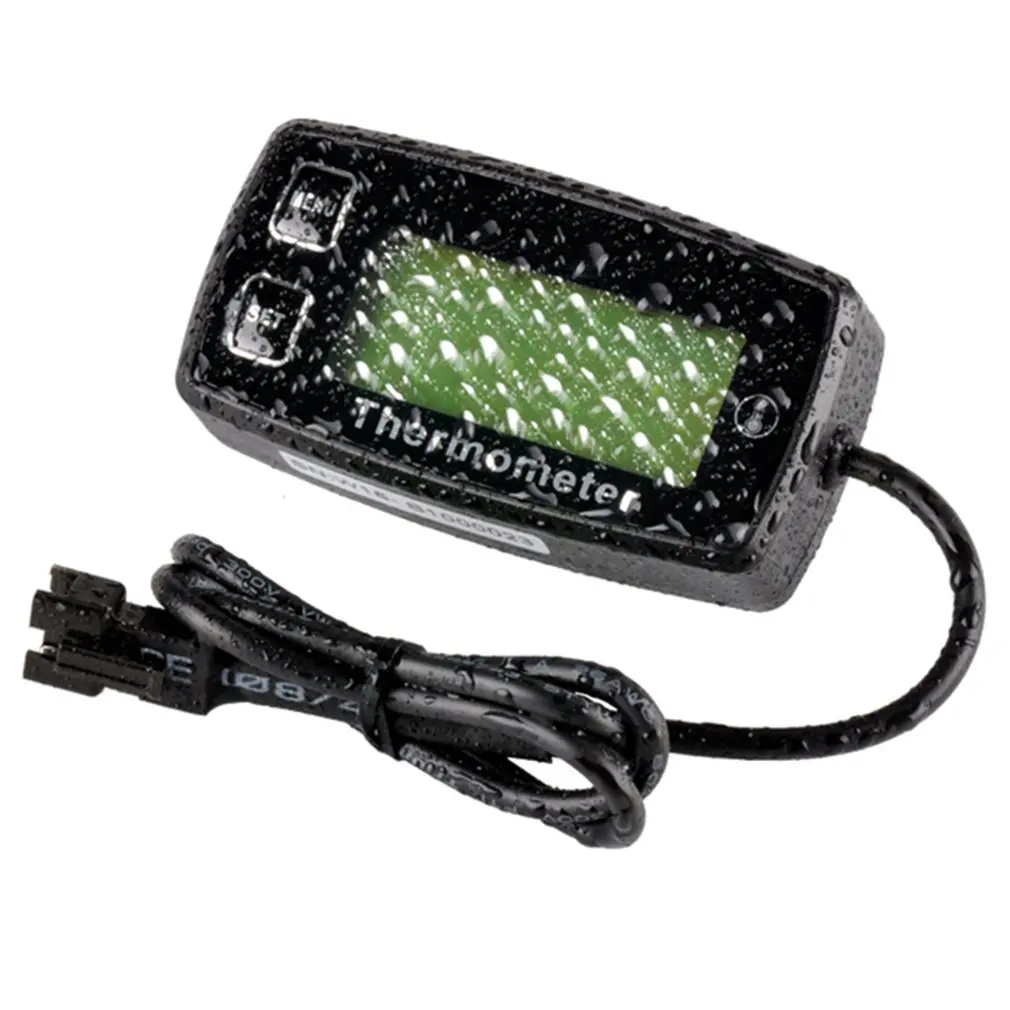 

TM003A Digital Degree Theomometer -20 +300 Celsius Temp Meter For Gas Motorcycle Marine Boat Mower Dirt Quad Bike