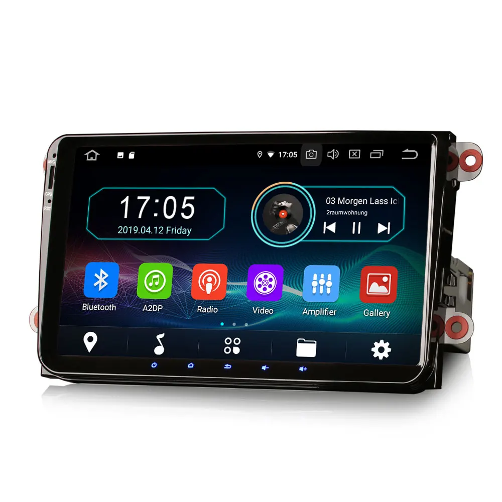 9 &quotAndroid 10 0 OS автомобильный мультимедийный GPS радио плеер для Seat Leon MK2 2004 2013 &amp Toledo