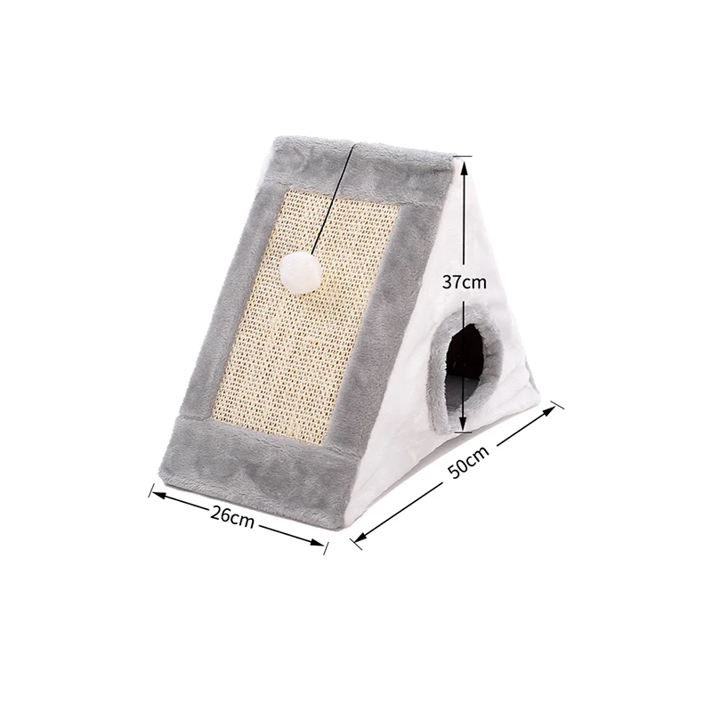 Когтеточка для кошек доски натуральная пойманная игрушка маленькие домики