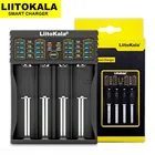 Liitokala18650charger USB вход 1,2 v 3.7V3.2 v aa  aaa 14500 16340 26650 10440nimhNicd Интеллектуальный литиевый наружный аварийный зарядноедляаккамулятора18650 Зарядныеустройства аккумуляторАА зарядкаааа айксустройст