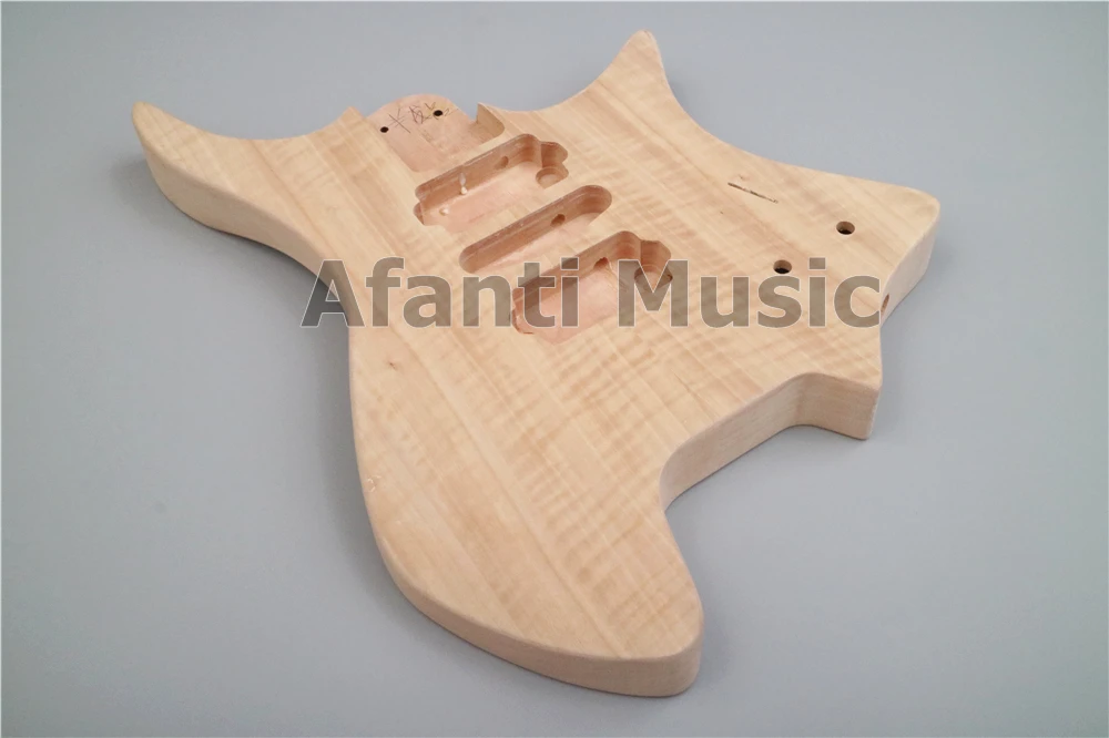 Новый дизайн! Afanti музыка Безголовый поделки Гитары комплект вам возможность