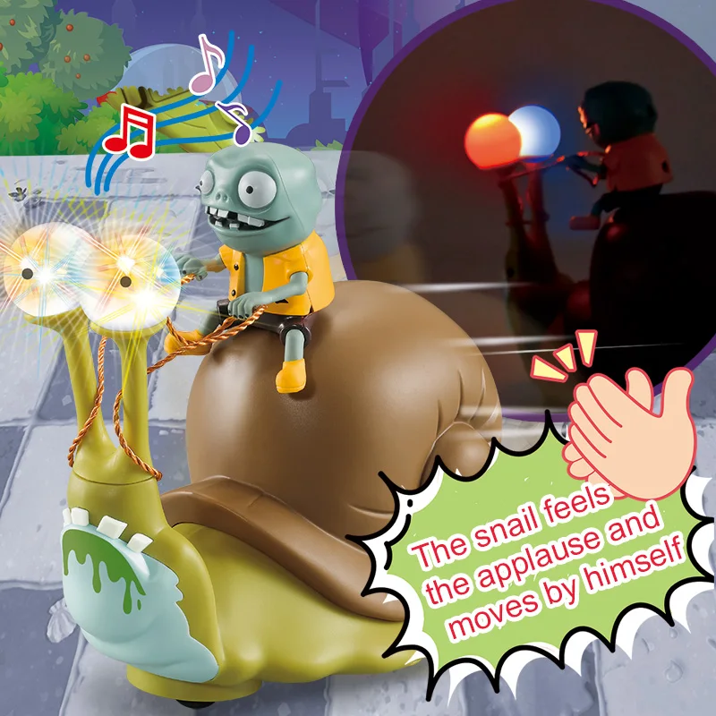 Электрический автомобиль зомби с улиткой подсветкой и музыкой голосовым