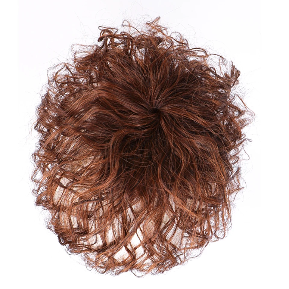 Накладная челка для волос MUMUPI синтетические черные заколки наращивание челки