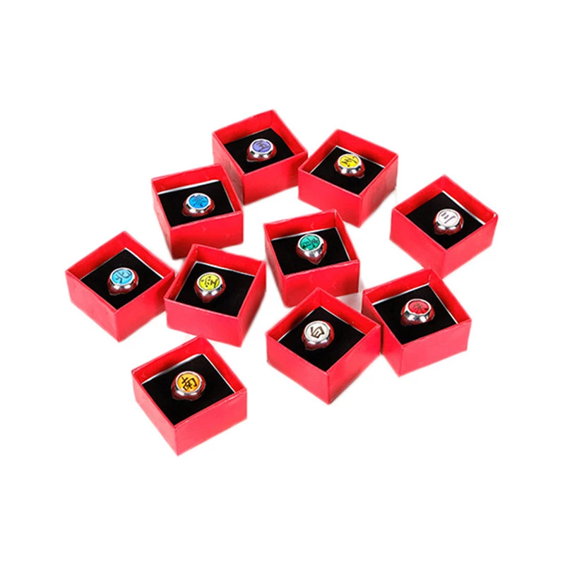 Новое аниме кольцо аксессуары для косплея огненные тени реквизит Наруто в