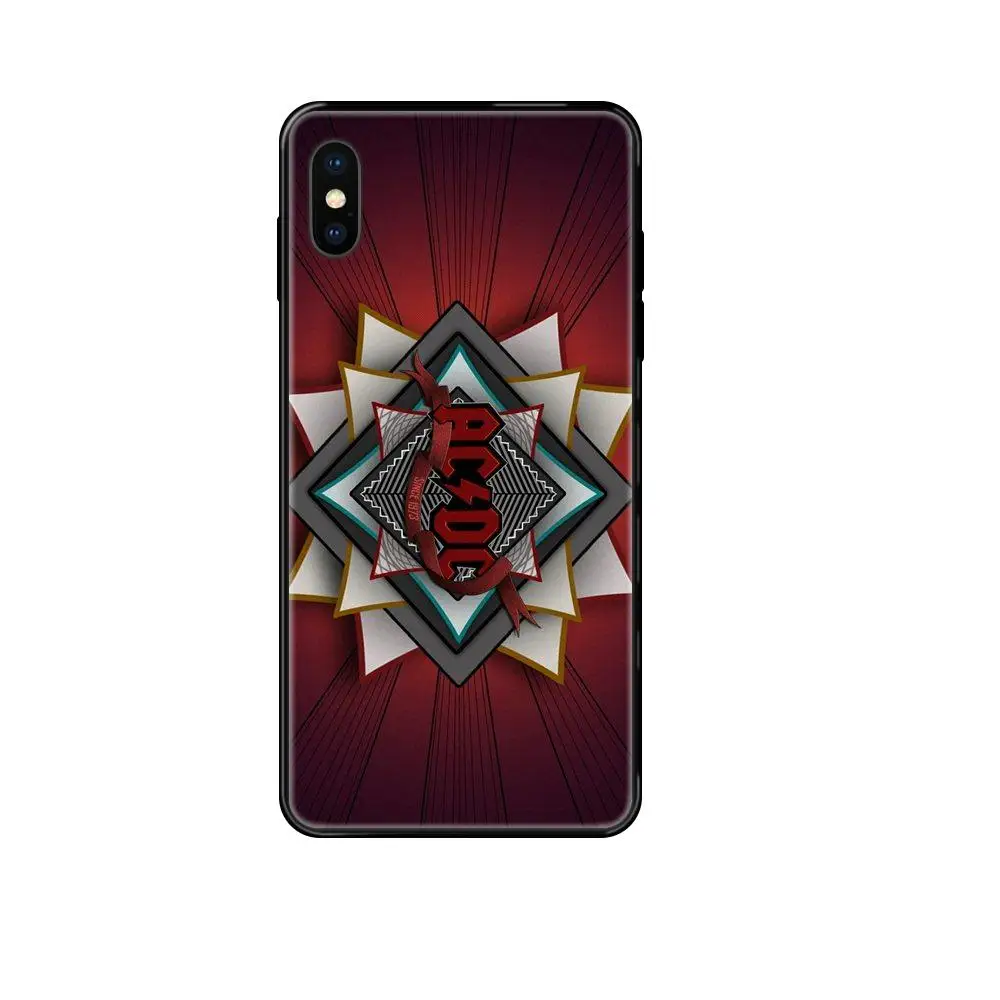 Rock Band Ac Dc для Xiaomi Mi Note A1 A2 A3 5 5s 6 8 9 10 SE Lite Pro Ультра мягкий чехол телефона | Мобильные