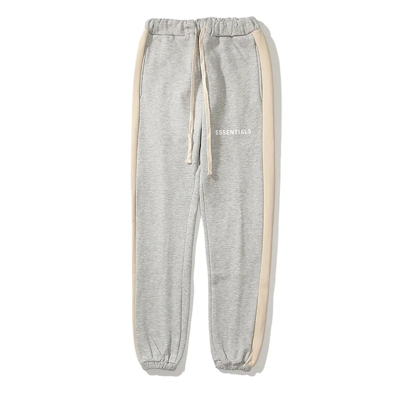 

Feel of God fog double line essentials pants men's loose casual pants high street pants