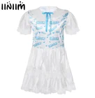 Мужские кружевные мини-платья Sissy, обшитые Babydoll, пижама, для взрослых, для трансвеститов, сексуальное женское белье, вечерние платья, костюм для клуба