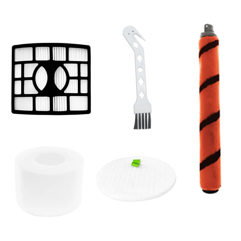 

Roll Brush Foam & HEPA Filter Replacement For Shark APEX Duoclean AX950, AX951, AX952, AZ1000W, AZ1002 Vacuum Cleaner