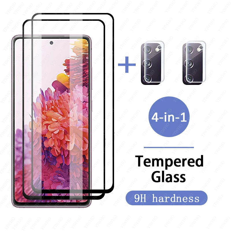 

Protective Glass for Samsung Galaxy S20 Fe S20 Fan Edition Lite Screen Protectors Film Camera Lens Safty S20fe Tempered Glass