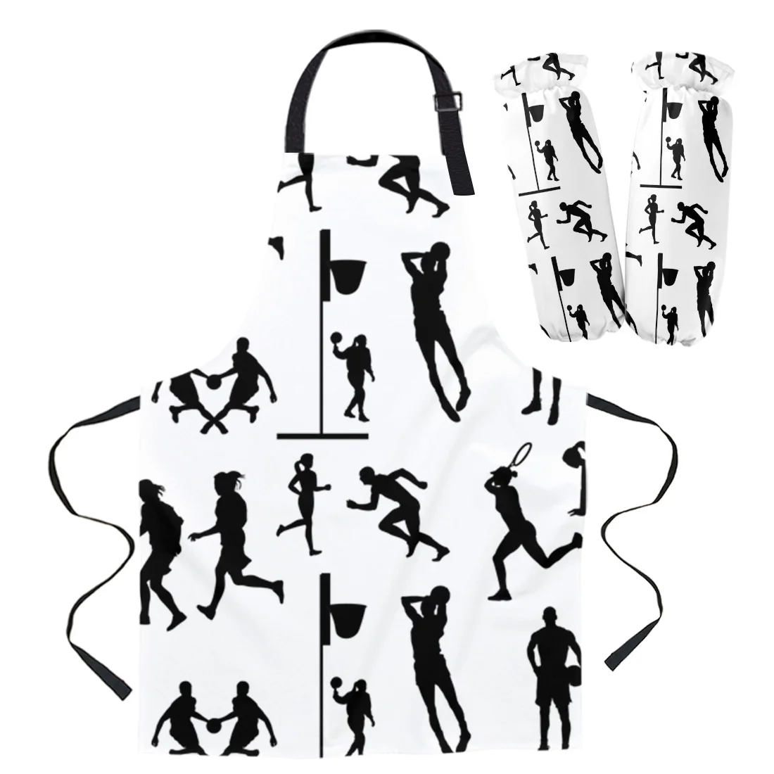 Баскетбол Футбол теннис Кухня фартук для шеф-повара женщин детский домашний