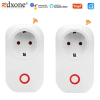 energy monitor timer plug eu wifi power socket plug work with alexa echo google home for smart home automation