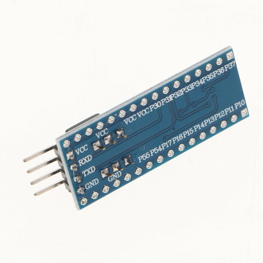 Развитие обучения STC15W408AS запасные части платы с одним чипом контактным разъемом |