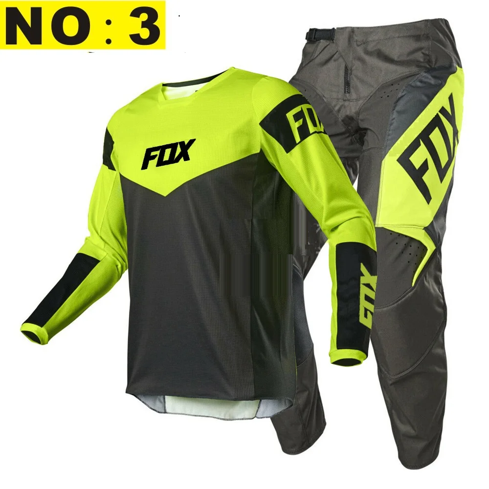

NEW 2021 enduro motocross gear set FOX 180/360 mx jersey pants combo Off Road equipment motorbike clothing mtb racing suit