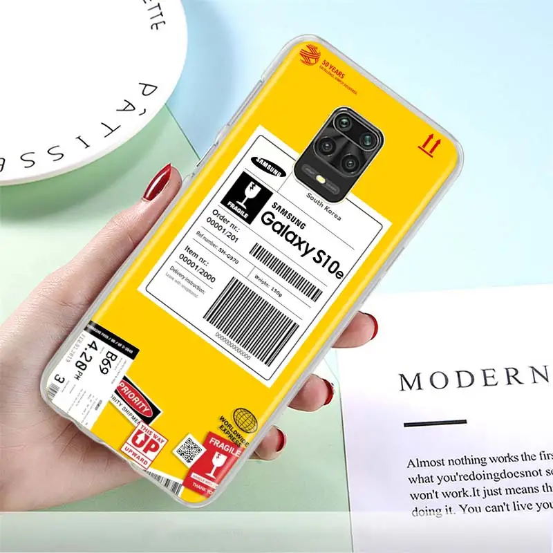 

Luxury Phone Case for Xiaomi Redmi Note 10 9S 9T 9 8 Pro 8T 7 7A 9A 9C K30 K40 DHL Express Bumper Cover Shell Coque Fundas Capa