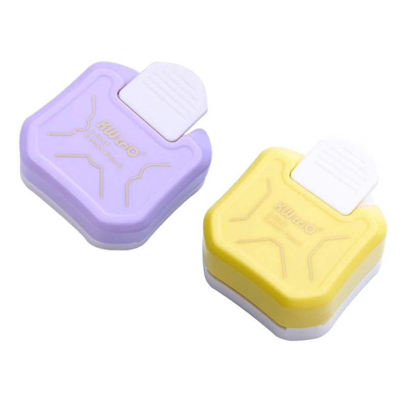 

Mini 3 in 1 Flat Fancy Corner Rounder Punches 3 Way Corner Cutter for Scrapbooking Paper Craft Laminate DIY Projects