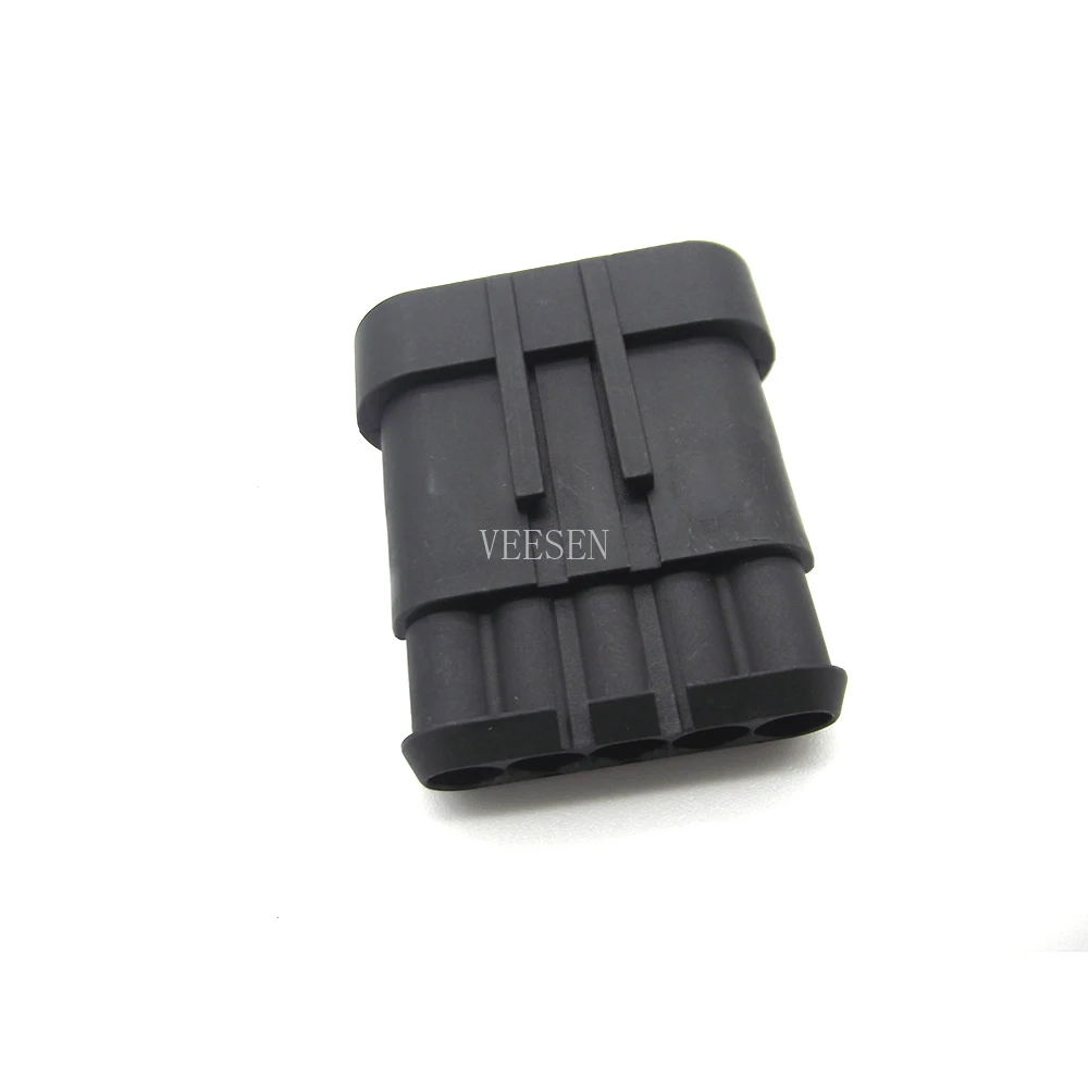 10 комплектов 5Pin AMP Водонепроницаемый Электрический быстроразъемный