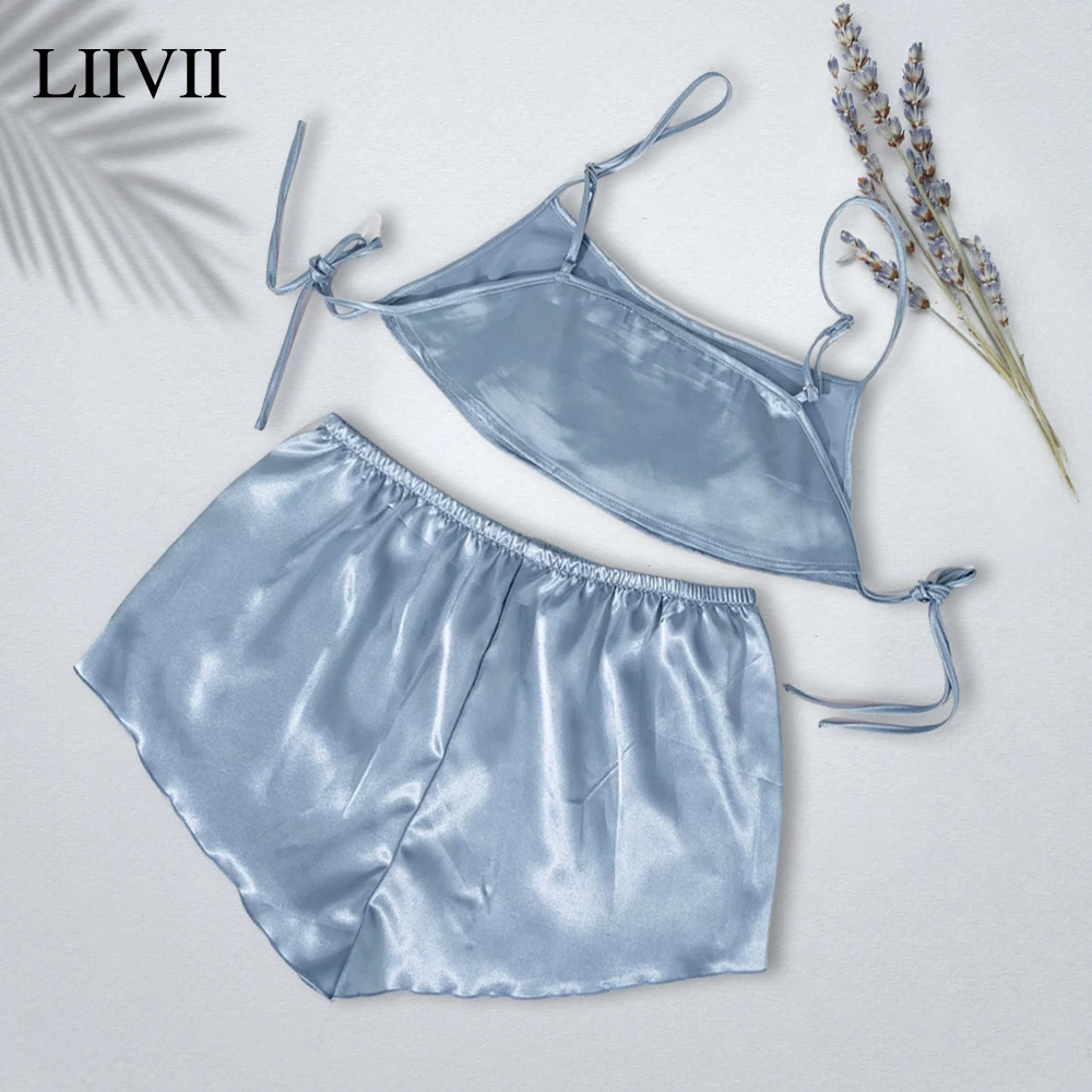 

Высококачественная атласная домашняя одежда для женщин, летняя Пижама, одежда для сна, пижамные костюмы, топы на бретельках, шорты, одежда для сна, Женская пикантная ночная рубашка