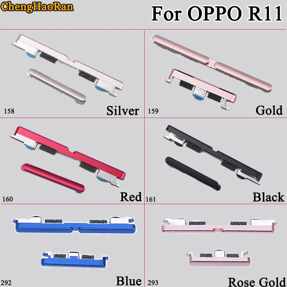 ChengHaoRan 1 шт. для OPPO R11 Совершенно новая Стандартная кнопка питания + переключения