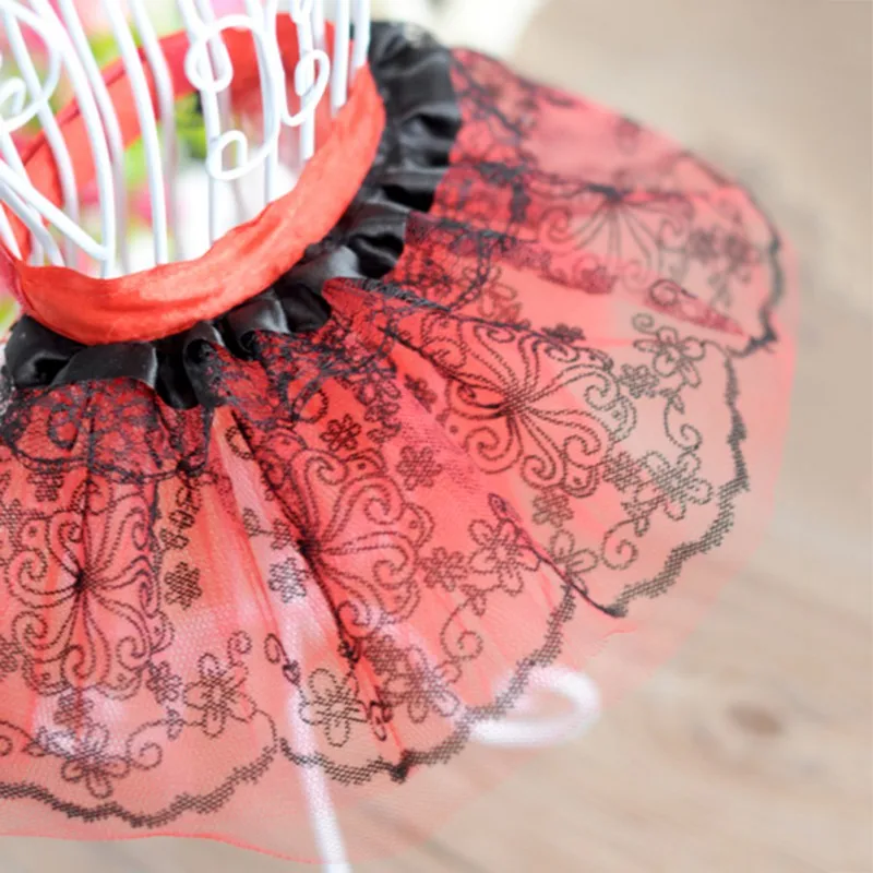 Пачка для собак и домашних животных юбка шифоновая кружевная одежда нижней части