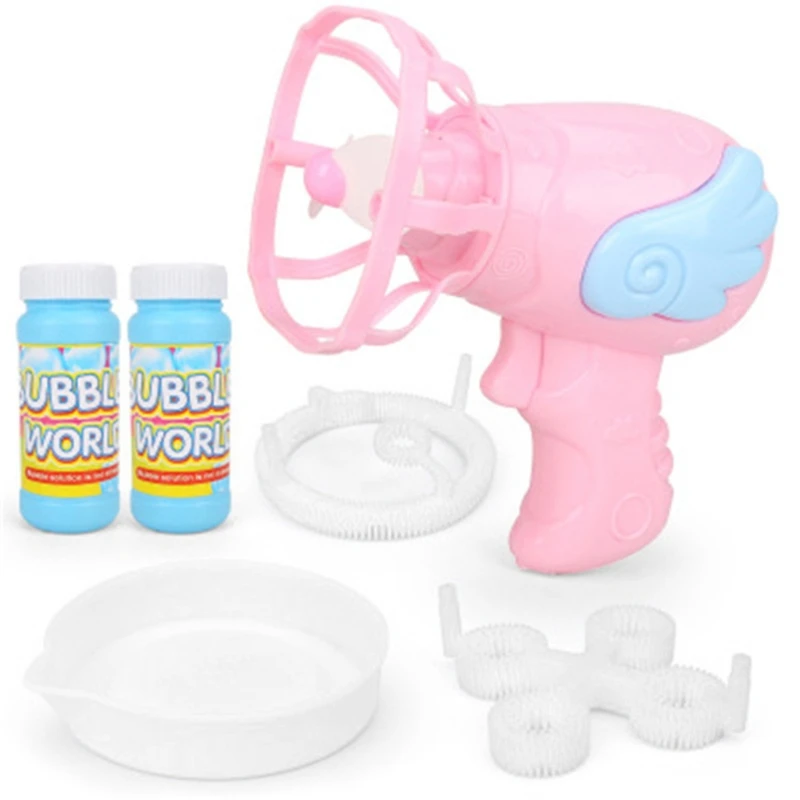 1Set Portable Fan Bubble Toy Blowing Maker with Mini Interactive Outdoor Kit Beach | Игрушки и хобби