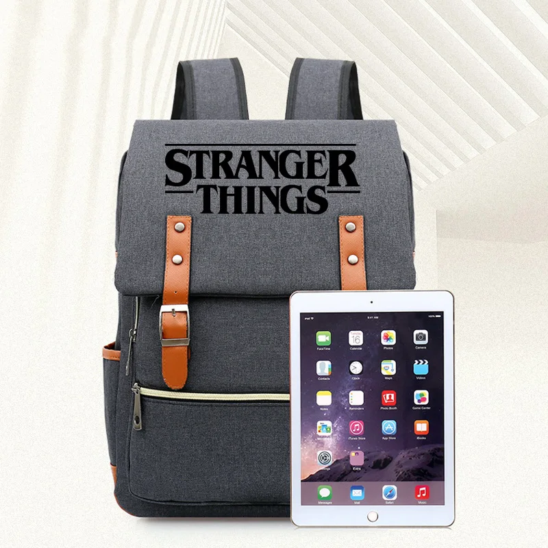 New Hot Casual School Students Backpacks Teenagers Letter Printed Laptop Backpack Zipper Canvas Satchel Boys Girls Shoulder Bags | Багаж и