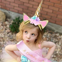 unicorn birthday girl birthday suit girls birthday party unicorn hair hoop etiquette diadema cumplea%c3%b1os%d7%99%d7%95%d7%9d %d7%94%d7%95%d7%9c%d7%93%d7%aa %d7%91%d7%a0%d7%95 343