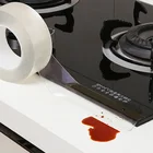 Лента для кухни, душа, водостойкая, устойчивая к плесени, нано-наклейки, очищаемая уплотнительная лента, самоклеящаяся штукатурка для швов, верхняя часть