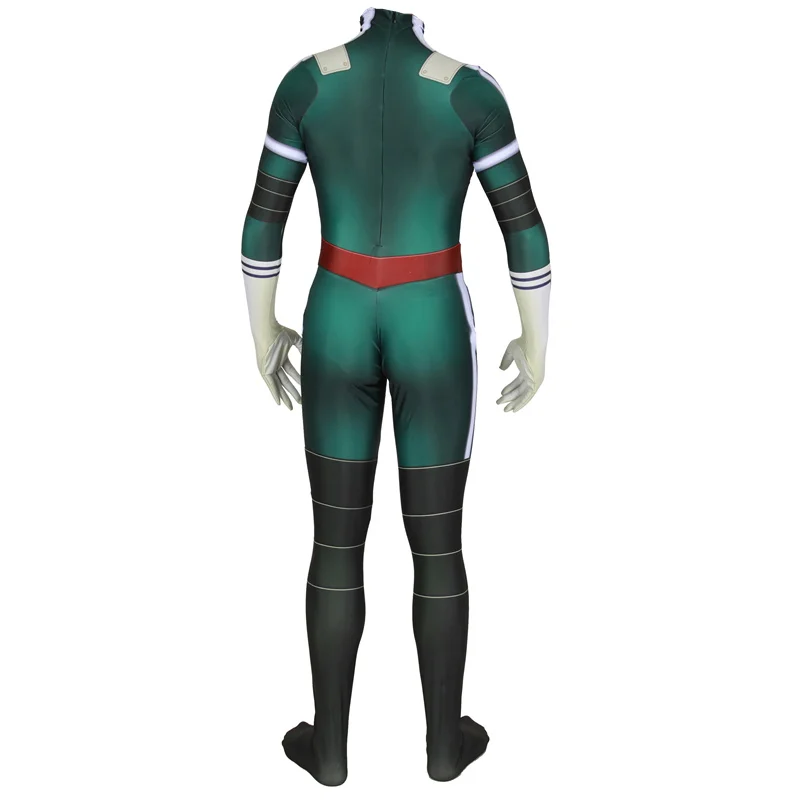 

Hot Japanese Anime My Hero Academia Izuku Midoriya Unisex Cosplay Costume Zentai Bodysuit Men Women Kids Suit Jumpsuits