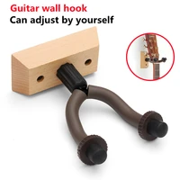 guitar stand bass ukulele guitalele ubass violin adjustable hang wall hook wood electric acoustic musical instrument accessories