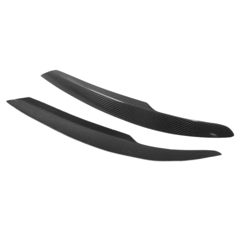 for Polo 2011-2018 Carbon Fiber Headlights Eyebrow Eyelid Trim Cover Sticker Refitting Car Styling | Автомобили и мотоциклы