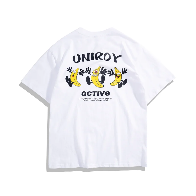 

Alt T-shirt Spoof Banana Man Active Summer Casual Top Tee Cotton Breathable Couple tshirts
