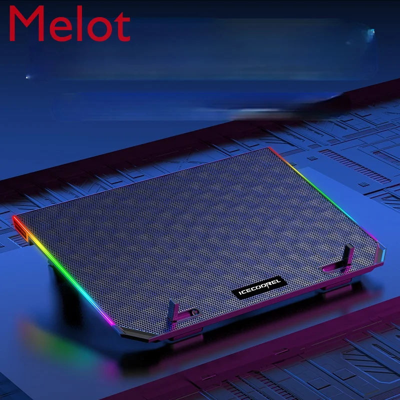 

Основание радиатора для ноутбука 15,6 дюйма, подставка для вентилятора ноутбука, кронштейн для охлаждения игрового ноутбука, артефакт, бесшу...