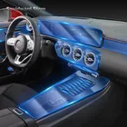Для Mercedes Benz A-Class W177 A180 A200 A250 2019 2020 Автомобильная интерьерная центральная консоль прозрачная фотомагнитная Защита от царапин