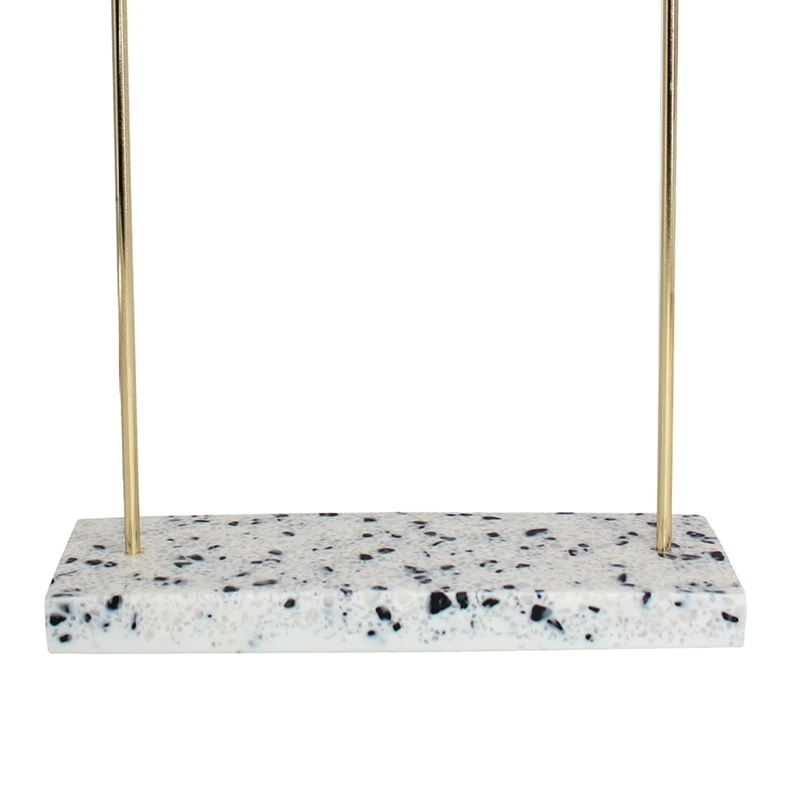 

New Marble Pattern Jewelry Stand Necklace Stand Earring Stand Jewelry Stand Nordic Style Storage Rack