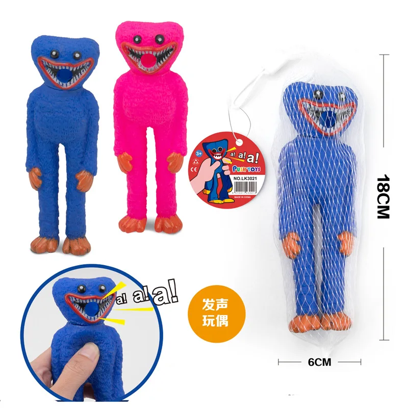 

New Huggy Wuggy Peluche Toys Poppy Playtime Game squishy Toy Children's Happy Birthday Gifts Decompression Vocal Toys