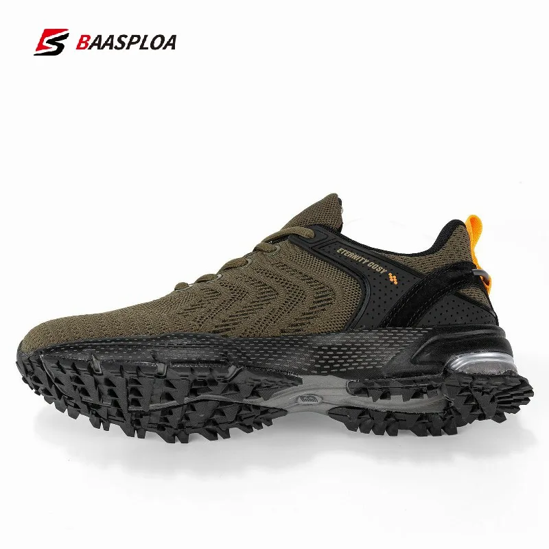 Мужские Нескользящие кроссовки Baasploa амортизирующая дышащая Спортивная обувь
